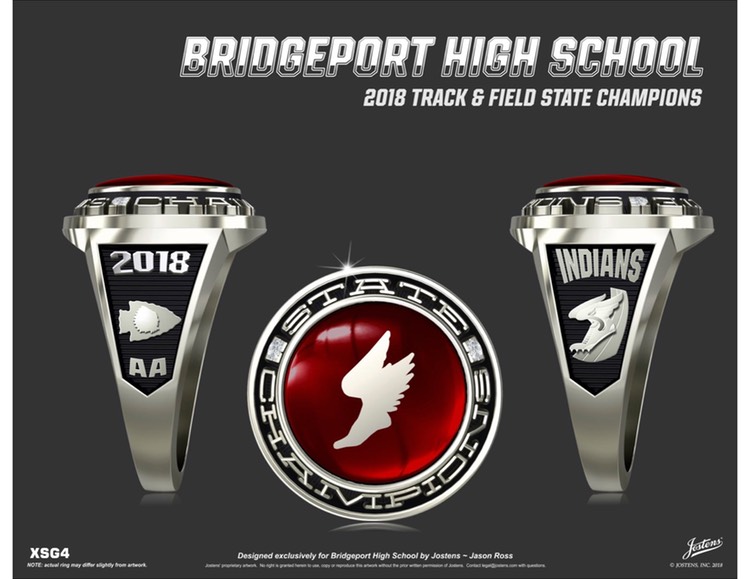 2018 Girls TF Championship Ring 