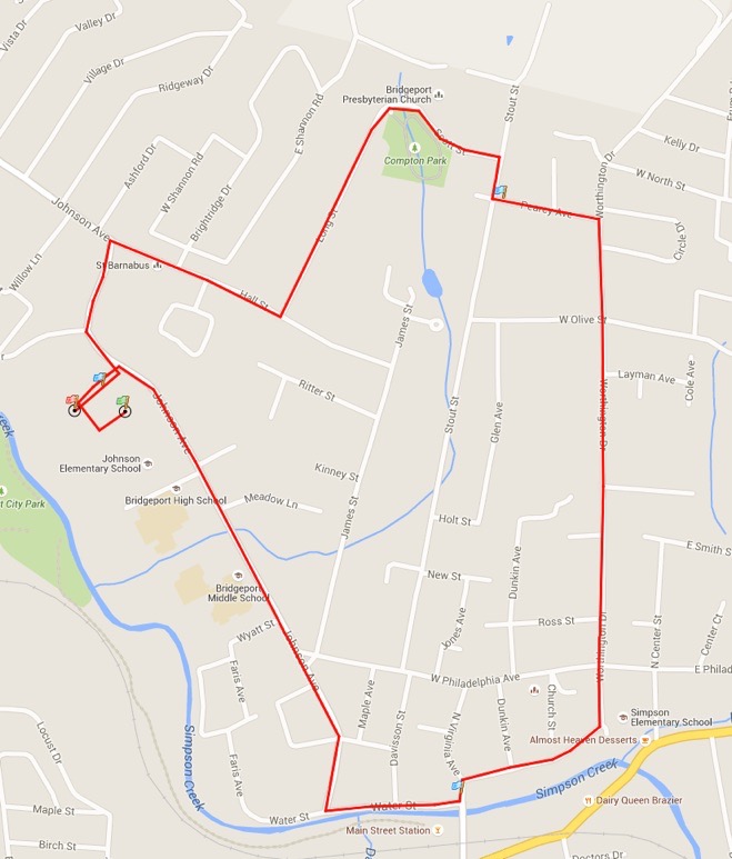 Hotsinpiller Course Map